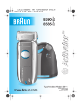 Braun 8590, 8585, Activator Manuel utilisateur