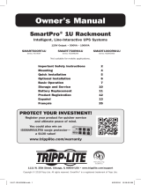 Tripp Lite SmartPro 1U Rack UPS Systems Manuel utilisateur