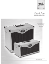 Peavey 2005 Classic 30 Guitar Amplifier and Classic 30/112 Combo Le manuel du propriétaire