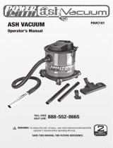 Ash Vacuum PAVC101 Manuel utilisateur