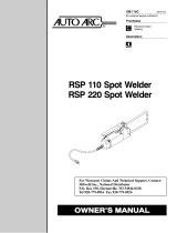 Miller RSP 110 SPOT WELDER Le manuel du propriétaire