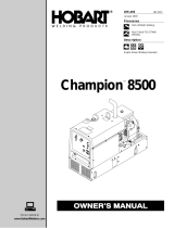 HobartWelders CHAMPION 8500 Manuel utilisateur