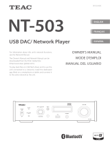 TEAC NT-503 Le manuel du propriétaire