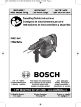 Bosch RH328VCQ Mode d'emploi