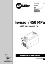 Miller INVISION 450MPA(400 VOLT MODEL) CE Le manuel du propriétaire