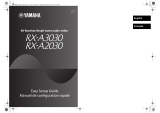 Yamaha RX-A3030 Guide d'installation
