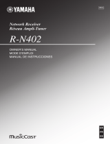 Yamaha R-N402 Le manuel du propriétaire