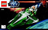Lego Saesee Tiin's Jedi Starfighter™ - 9498 Manuel utilisateur