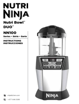 Nutri Ninja Nutri Bowl DUO NN100 series Manuel utilisateur