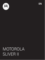 Motorola Sliver II Manuel utilisateur