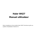 Haier W627 Manuel utilisateur