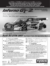 Kyosho AUDI A4 DTM 2007 Le manuel du propriétaire