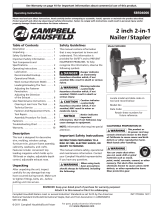 Campbell Hausfeld SB504099AV Manuel utilisateur