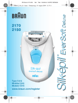 Braun 2170,  2150,  Silk-épil EverSoft,  Deluxe Manuel utilisateur