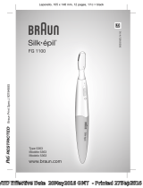 Braun FG 1100, Silk-épil Manuel utilisateur