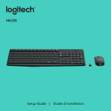 Logitech MK235 Combo Clavier Souris sans fil Manuel utilisateur