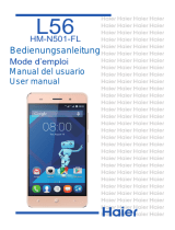 Haier L56 - HM-N501-FL Manuel utilisateur