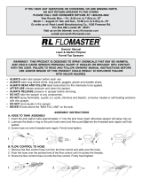 RL Flo-Master 1125D Manuel utilisateur