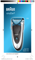 Braun Z50, CruZer3 Manuel utilisateur