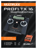 MULTIPLEX Profi Tx Master Edition Le manuel du propriétaire