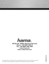Hama 00049256 Le manuel du propriétaire