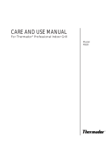 Thermador PB30 Care and Use Manual