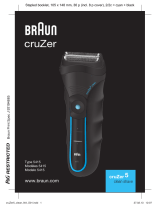 Braun cruZer5 clean shave Manuel utilisateur