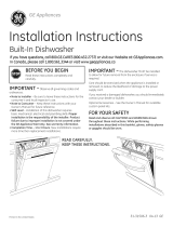 GE GDF520PSF1SS Guide d'installation