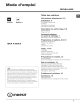 Indesit IDCA H G35 B (FR) Le manuel du propriétaire