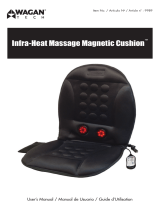 Wagan Infra-Heat Massage Magnetic Cushion Manuel utilisateur