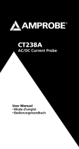 Amprobe CT238A ACDC Current Probe Manuel utilisateur