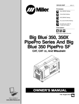 Miller BIG BLUE 350X PIPEPRO (MITSUBISHI) Le manuel du propriétaire