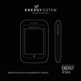 ENERGY SISTEM 4208 Touch Manuel utilisateur