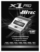 HiTEC Multicharger X1 Pro Le manuel du propriétaire