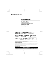 Kenwood DNX9980HD Guide de démarrage rapide