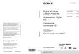 Sony HDRGW77VB Manuel utilisateur