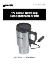 Wagan 12V Heated Travel Mug 2-Pack Manuel utilisateur