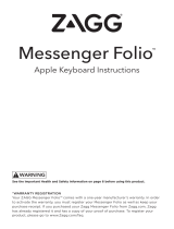 Zagg Messenger Folio - Apple Le manuel du propriétaire