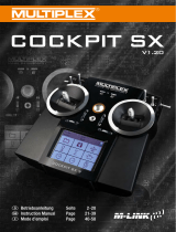 MULTIPLEX Cockpit Sx 7 9 Le manuel du propriétaire