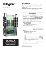 Legrand LMCP8/24/48 RelayPanel Interiors Guide d'installation