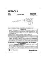 Hitachi DH38YE2 Manuel utilisateur