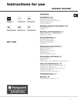 Hotpoint EXT 1400 (EX) /HA Le manuel du propriétaire
