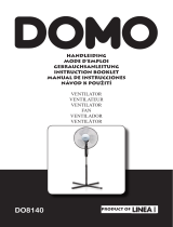 Domo Standventilator, 40 cm Durchmesser, 40 Watt Le manuel du propriétaire