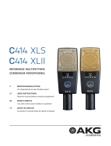 AKG C414 XLS Le manuel du propriétaire