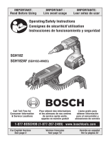 Bosch SGH182-03 Le manuel du propriétaire