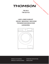 Thomson TW 814 Operating Instructions Manual