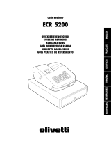 Olivetti ECR 5200 Le manuel du propriétaire