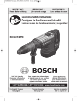 Bosch RH1255VC Manuel utilisateur