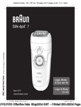 Braun Legs,  Body & Face 7681 (plus) WD,  Legs & Body 7281 WD,  Silk-épil 7 Manuel utilisateur