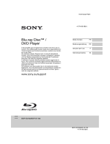 Sony BDP-S1700B Le manuel du propriétaire